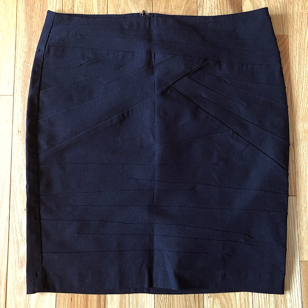 NWOT Dynamite Skirt w/ Criss-Cross Front-Stitch Detail